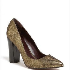 Report Signature Murphy Gold Pumps Sz 9 Nordstrom